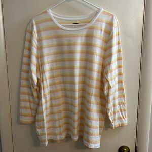 Old Navy Women's Long Sleeve Striped Shirt